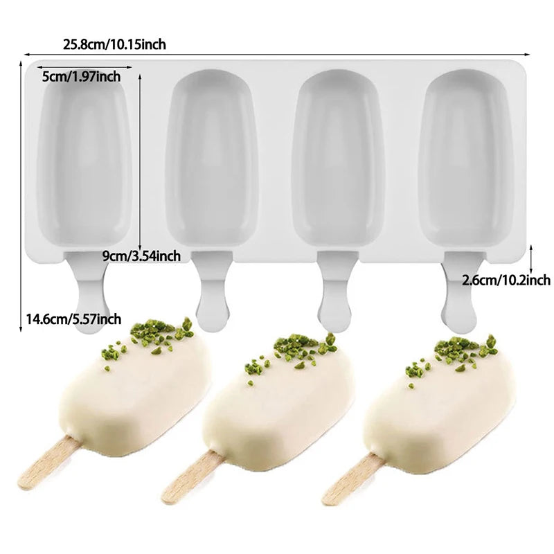 4/8 Hole ice cakesicle/ice cream molds