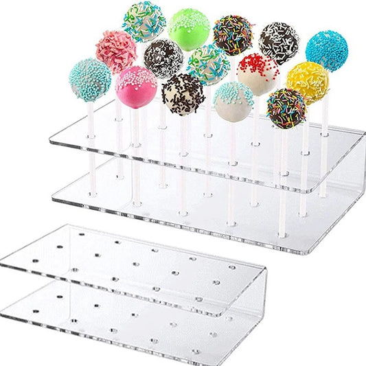 15 Hole Clear Acrylic Lollipop Holder Display stand