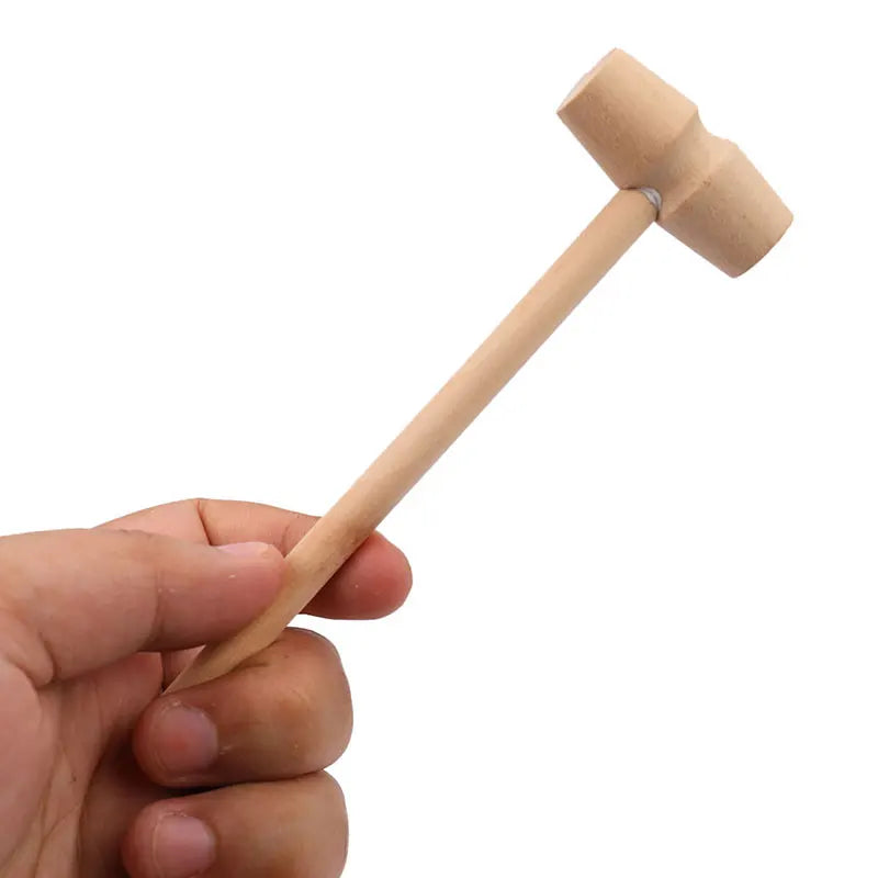 10pcs Mini Wooden Mallets